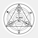 Search for alchemy symbols stickers Occult