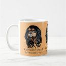 Search for cavalier king charles spaniel mugs Black