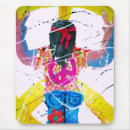 Search for peace symboll mousepads 60's