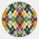 Search for mardi gras round stickers Green