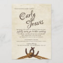 Search for horse shoe wedding invitations Country