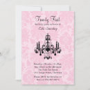 Search for damask birthday invitations Vintage