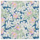Search for pink and navy fabric Flowers