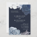 Search for romantic floral wedding invitations Dark