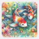 Search for watercolor fish stickers Orange
