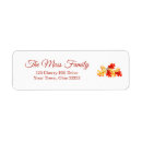 Search for autumn harvest return address labels Leaves