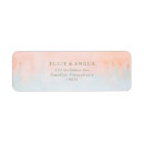 Search for gold sunset return address labels For her