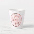 Search for peace and joy mugs Happy new year