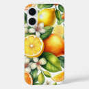 Search for orange fruit iphone cases Green leaves