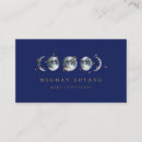 Search for moon business cards Yoga