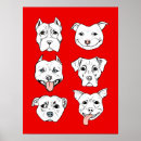Search for staffordshire bull terrier art Bully breed