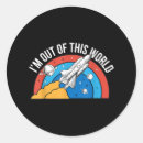Search for vintage rockets stickers Sci fi