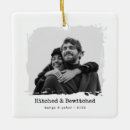 Search for engaged christmas tree decorations Black and white
