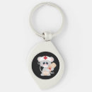 Search for cartoon nurse key rings Nursing