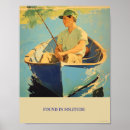Search for vintage fishing posters Boat