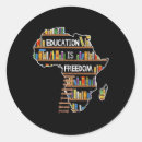 Search for education is freedom stickers Equality