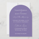 Search for light purple wedding invitations Elegant script