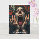 Search for screaming birthday cards 50th