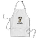 Search for great dane dog aprons Black and white