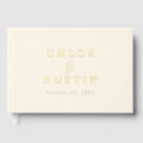Search for gold wedding guest books Modern