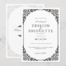 Search for ornamental wedding invitations Typography