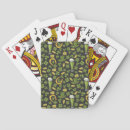 Search for lucky leprechaun playing cards Clover