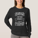 Search for june womens tshirts 1983