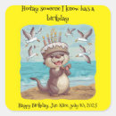 Search for beach birthday party stickers Water