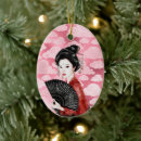 Search for geisha christmas tree decorations Oriental