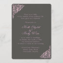 Search for gorgeous wedding invitations Grey