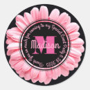 Search for pink gerbera daisy stickers For her