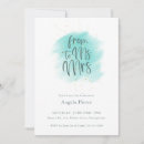 Search for turquoise bridal shower invitations Script