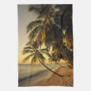 Search for tropical paradise tea towels Sand