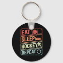 Search for eat sleep hockey key rings Victory