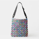 Search for retro diamond patterns bags Colourful