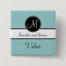 Search for wedding usher badges Blue