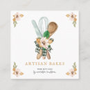 Search for home cooking business cards Watercolor