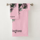 Search for pink flamingo bath towels Leaves