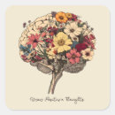 Search for positive thoughts stickers Flower