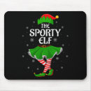 Search for christmas elf mousepads Women