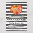 Search for black and white halloween invitations Stripes