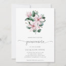 Search for magnolia flower invitations Pink