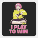Search for girl gamer stickers Nerd