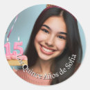 Search for 15 years old stickers Quinceañera