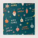 Search for christmas ornament puzzles Vintage