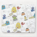 Search for big bird mousepads Cookie monster