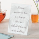 Search for deceased wedding signs Heaven