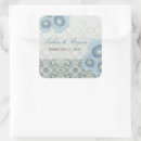 Search for blue lace wedding stickers Floral