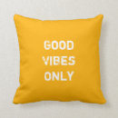 Search for good vibes only cushions Typography