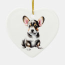 Search for cardigan welsh corgi christmas tree decorations Winter